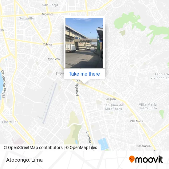 Atocongo map