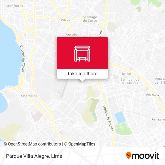 Parque Villa Alegre map