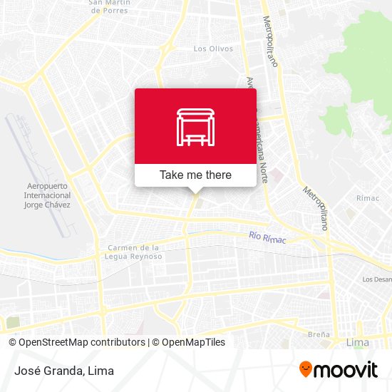 Mapa de José Granda