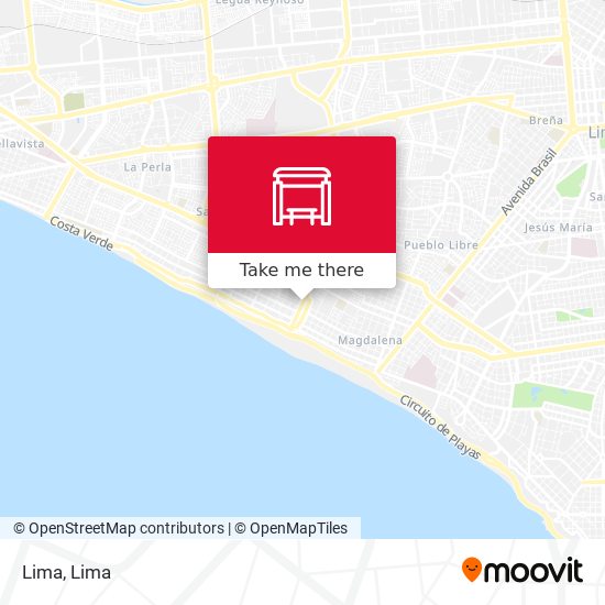 Lima map