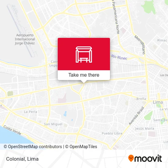Mapa de Colonial
