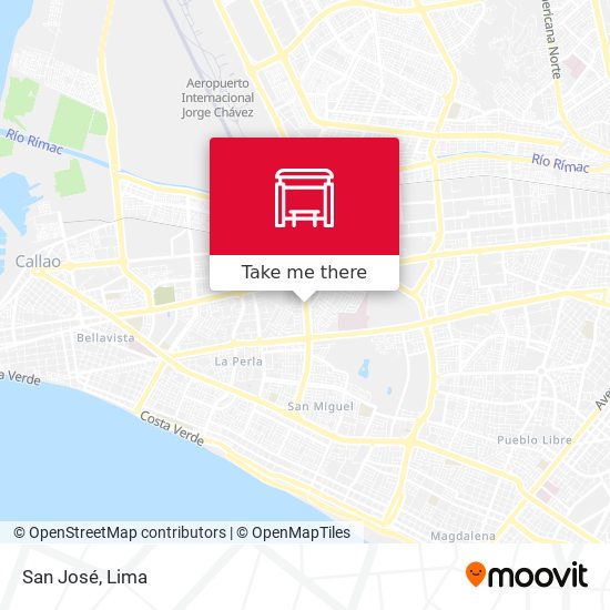 San José map