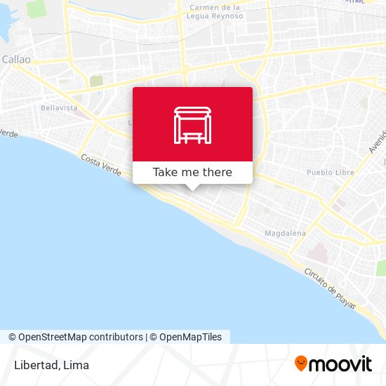 Libertad map