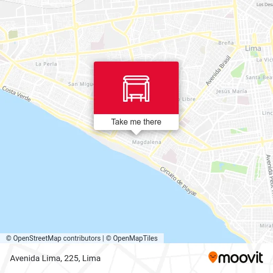 Avenida Lima, 225 map