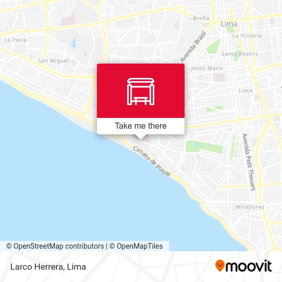 Larco Herrera map