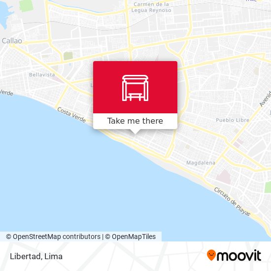 Libertad map