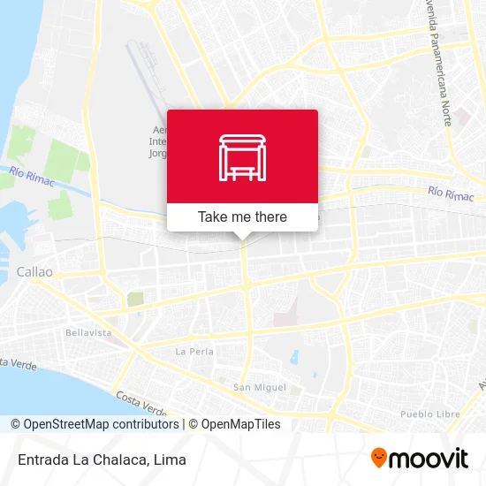 Mapa de Entrada La Chalaca