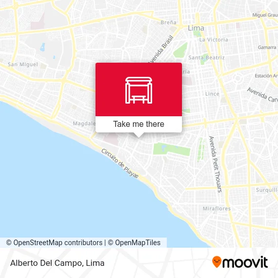 Alberto Del Campo map