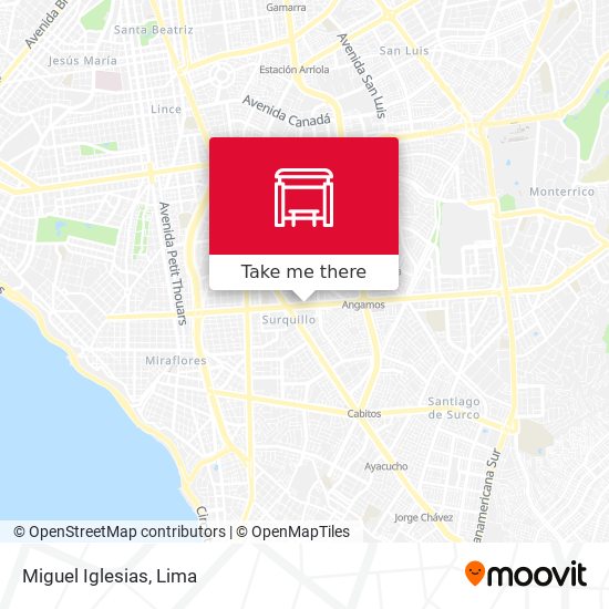 Mapa de Miguel Iglesias