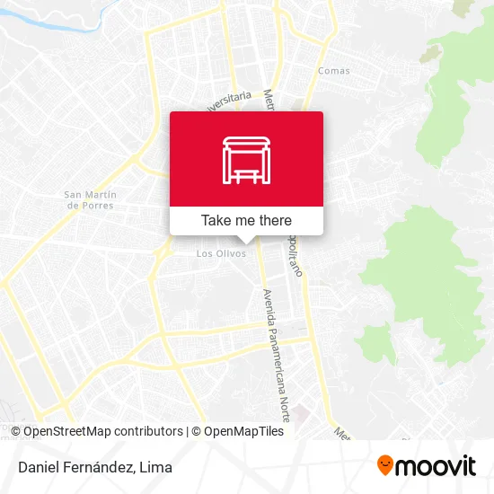 Daniel Fernández map