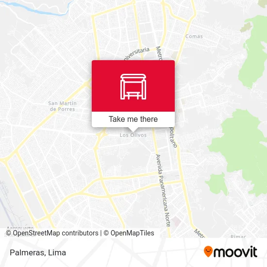 Palmeras map