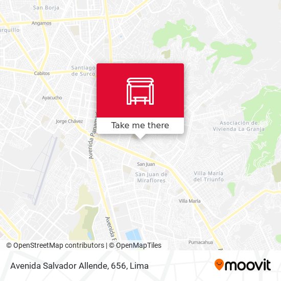 Avenida Salvador Allende, 656 map