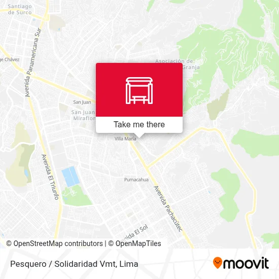 Pesquero / Solidaridad Vmt map