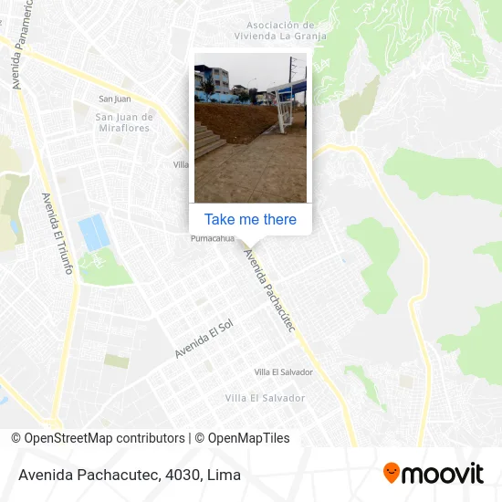 Avenida Pachacutec, 4030 map