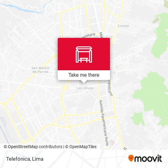 Mapa de Telefónica