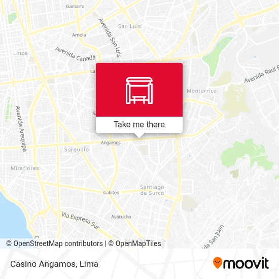 Casino Angamos map