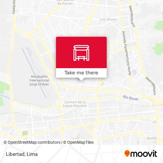 Libertad map