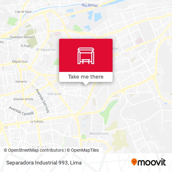 Mapa de Separadora Industrial 993