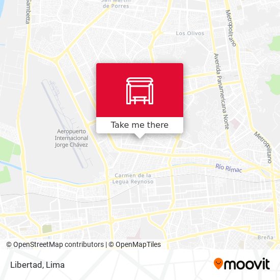 Libertad map