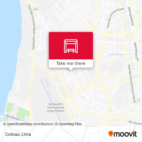 Colinas map