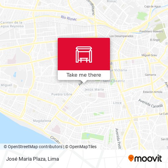 José María Plaza map