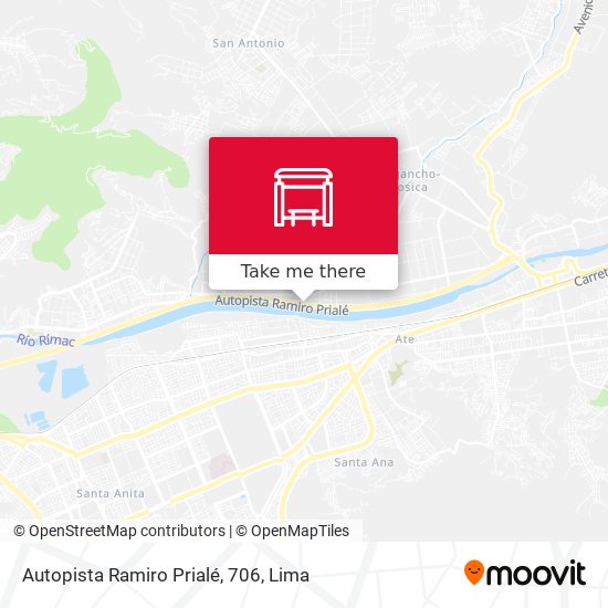 Autopista Ramiro Prialé, 706 map