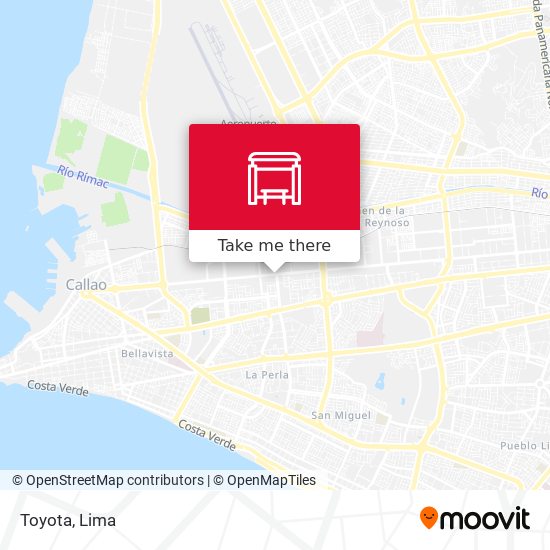 Toyota map