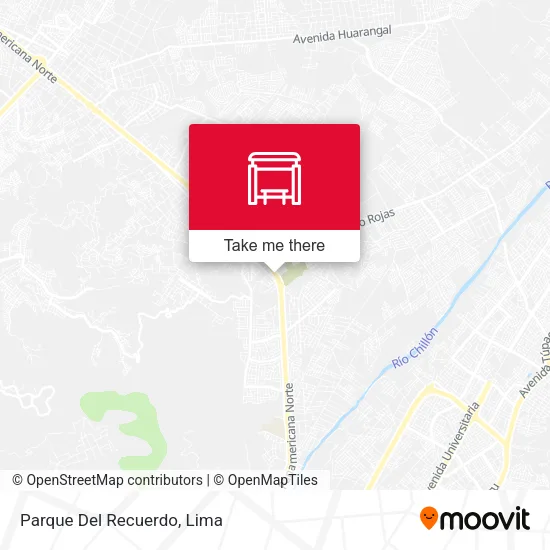 Parque Del Recuerdo map