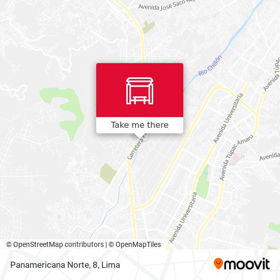 Mapa de Panamericana Norte, 8