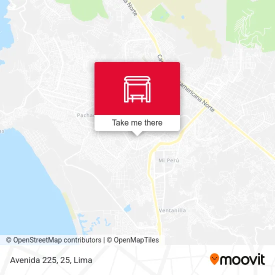 Avenida 225, 25 map