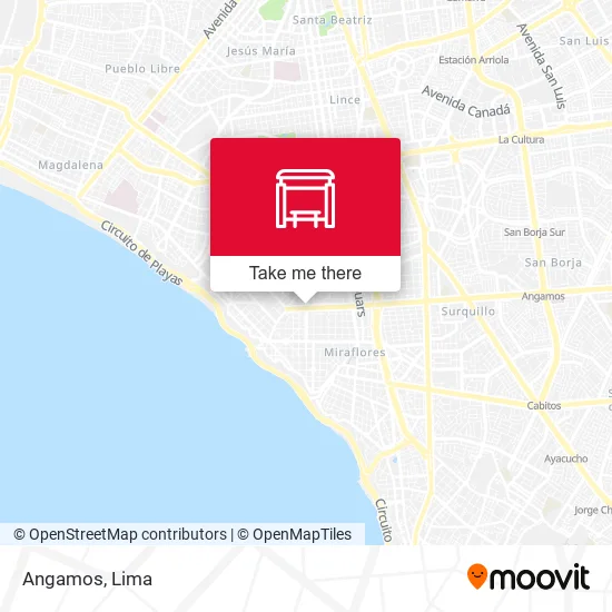 Angamos map