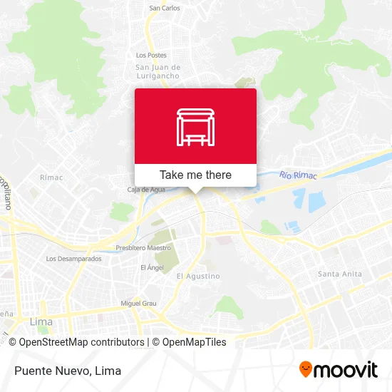Puente Nuevo map
