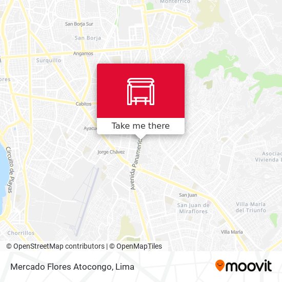 Mercado Flores Atocongo map