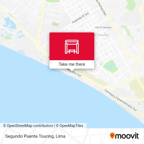 Segundo Puente Touring map