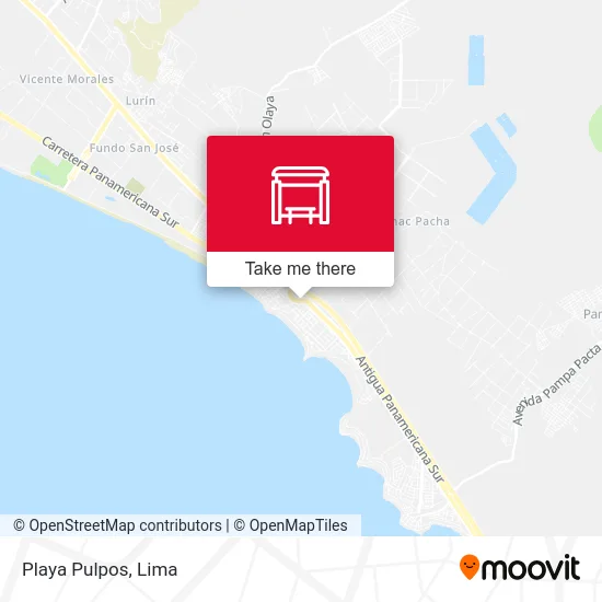 Playa Pulpos map