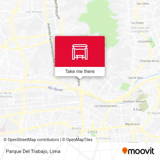Parque Del Trabajo map
