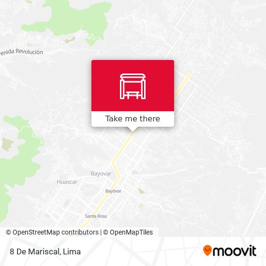 Mapa de 8 De Mariscal