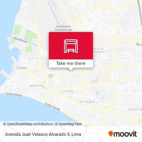 Avenida Juan Velasco Alvarado 5 map