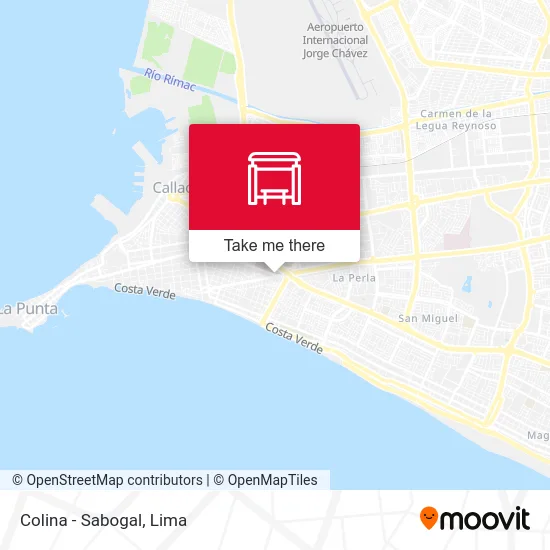 Colina - Sabogal map