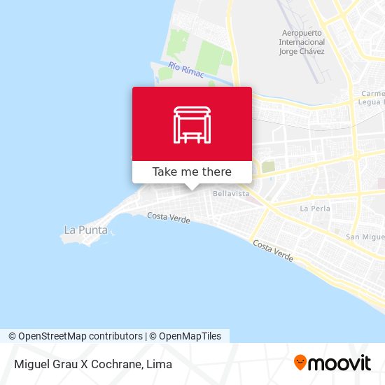 Mapa de Miguel Grau X Cochrane