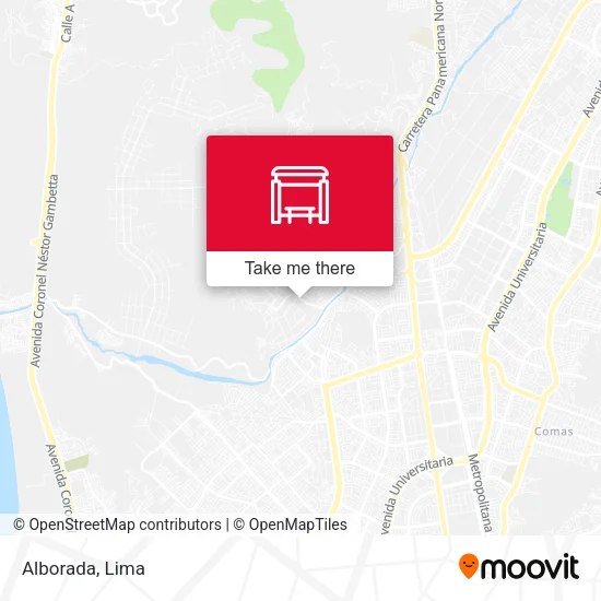 Alborada map