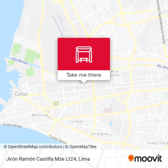 Jirón Ramón Castilla Mze Lt24 map