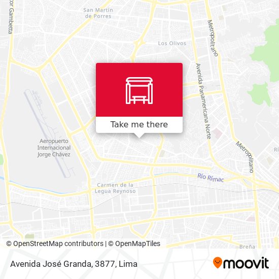 Avenida José Granda, 3877 map