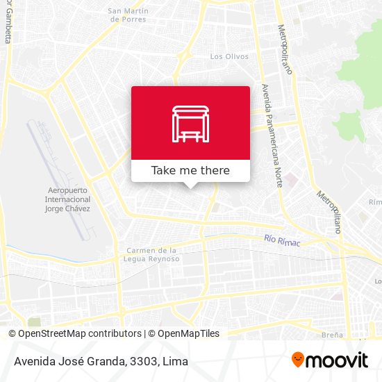 Avenida José Granda, 3303 map