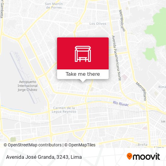 Avenida José Granda, 3243 map