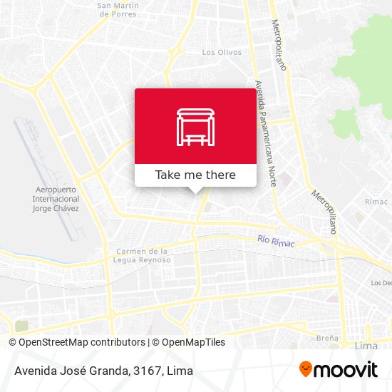 Avenida José Granda, 3167 map