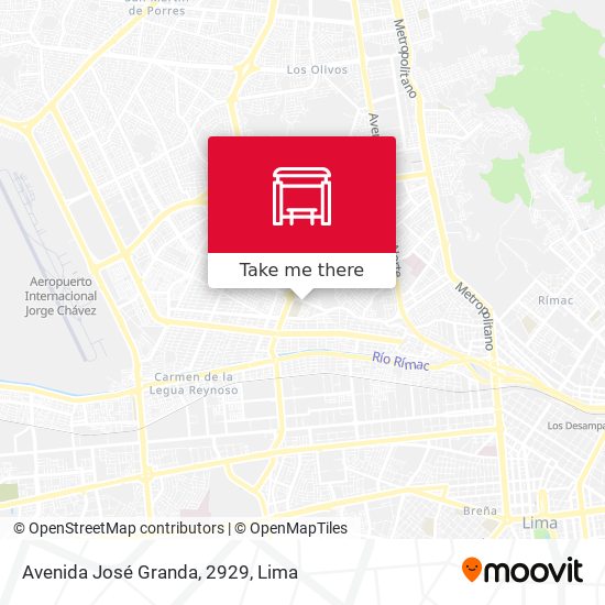 Mapa de Avenida José Granda, 2929