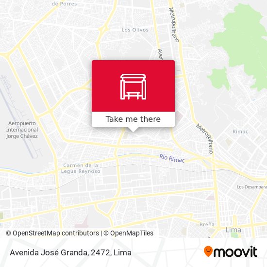 Mapa de Avenida José Granda, 2472