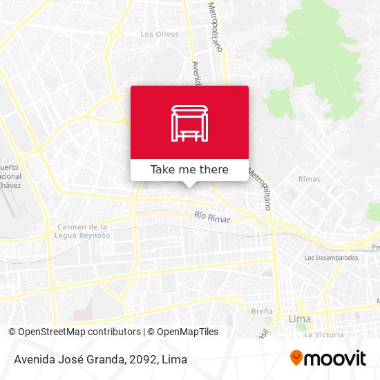 Avenida José Granda, 2092 map