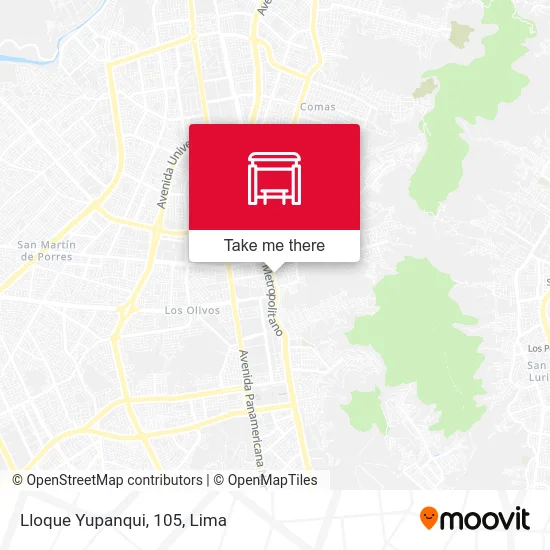 Lloque Yupanqui, 105 map